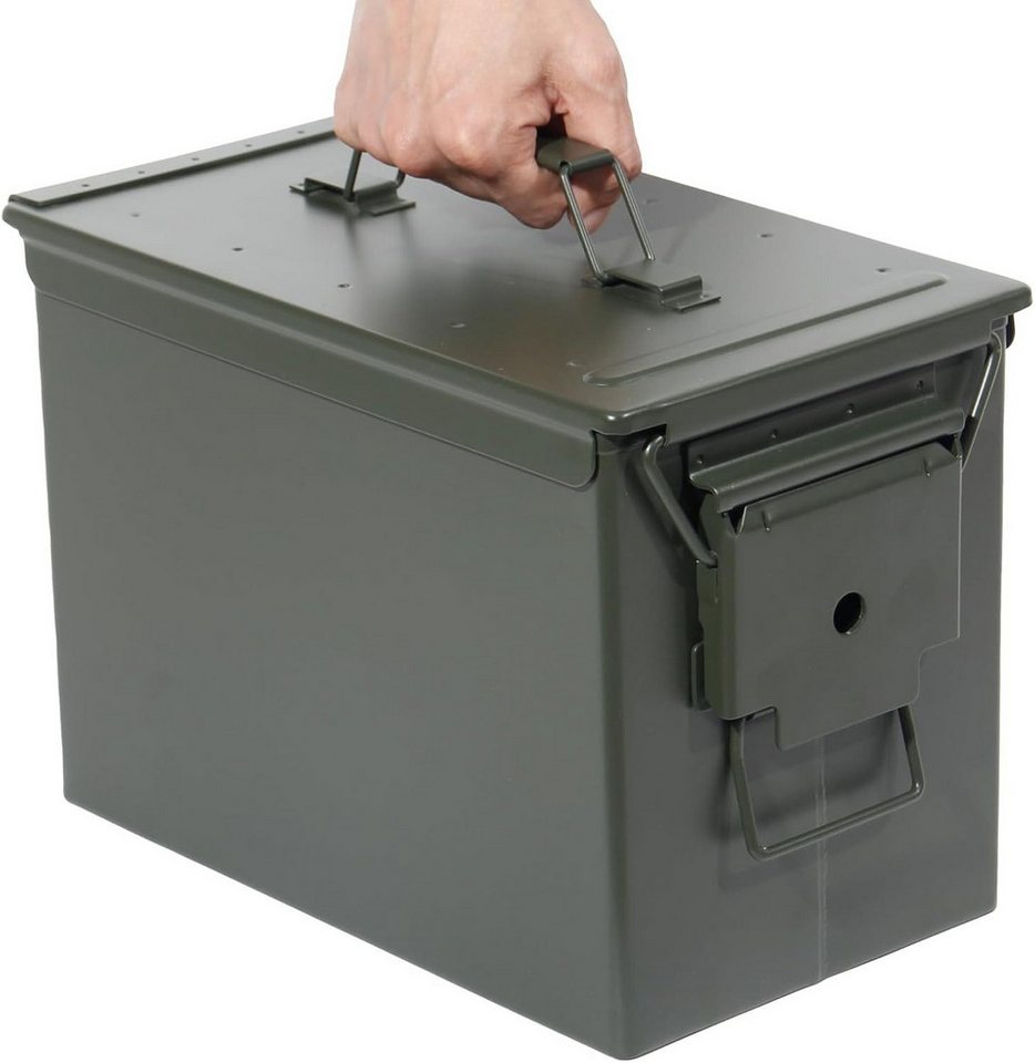 Zedelmaier Aufbewahrungsbox Munitionskiste, Ammo Box, Patronenbox, Aufbewahrungsbox für Lithiumbatterien, Munition – Bild 4 von 5