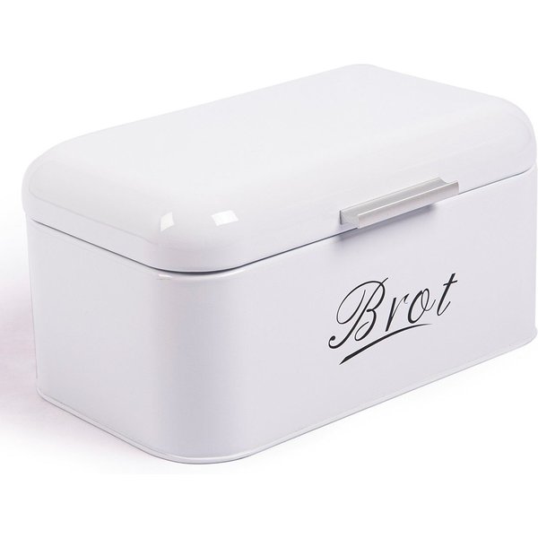 Zedelmaier Brotkasten Brotkasten aus Metall,Brot Lange Aufbewahren,Retro Brot Box mit Deckel, (1-tlg., MBH001&2), Stapelbar Brotaufbewahrungsbox