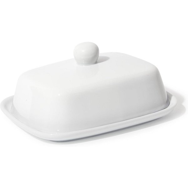 Zedelmaier Butterdose Butterdose aus Keramik,Butterschale Porzellan für Butter(250g), (Set, HYH003), Klimafreundlich, leicht zu reinigen und praktisch