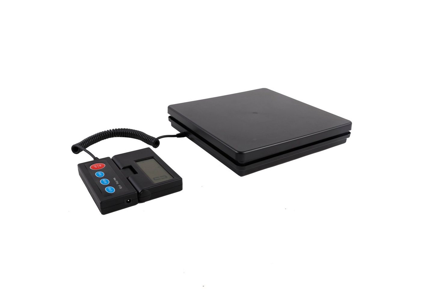 Zedelmaier Feinwaage Digitale Packetwaage Postwaage mit wandmontierbarem LCD-Display, (Wand Display Paketwaage), Briefwaage bis 50kg, d=2g, Robustes ABS, Batter – Bild 3 von 5