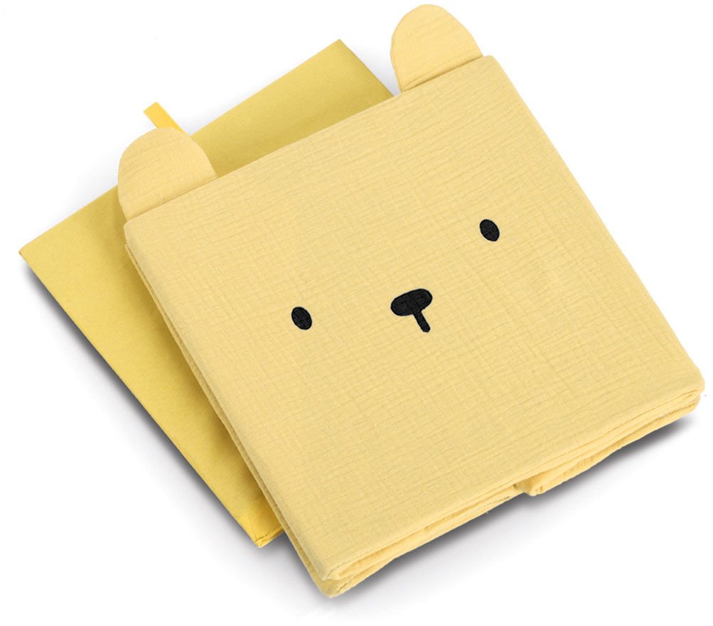 Zeller Present Aufbewahrungsbox "Bär", Musselin, Tiermotiv, kinderfreundlich, faltbar – Bild 3 von 3