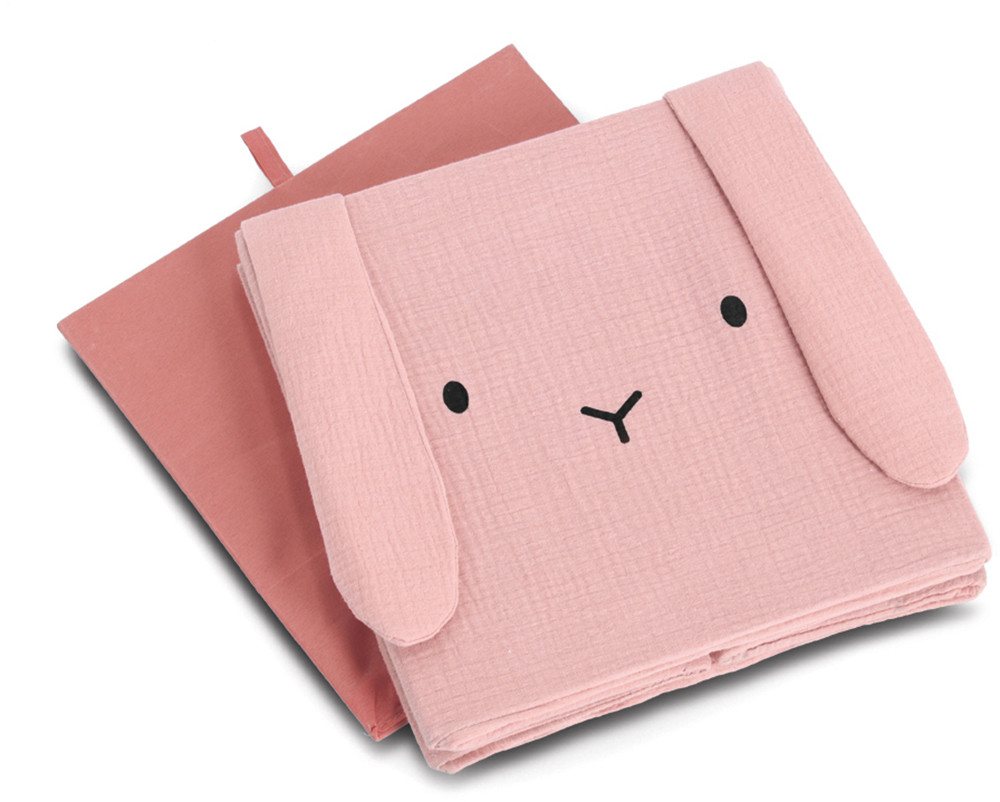 Zeller Present Aufbewahrungsbox "Hase", Musselin, Tiermotiv, kinderfreundlich, faltbar – Bild 3 von 3