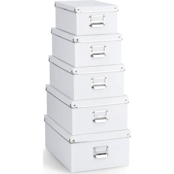Zeller Present Aufbewahrungsbox, (5-tlg)