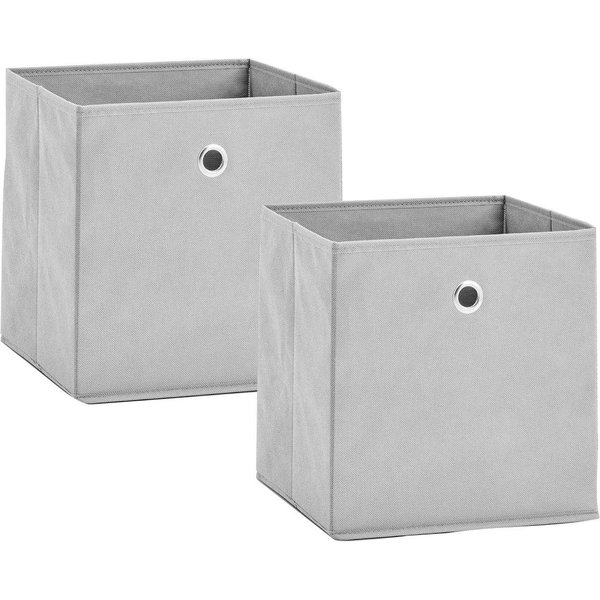 Zeller Present Aufbewahrungsbox (Set, 2 St), faltbar und schnell verstaut
