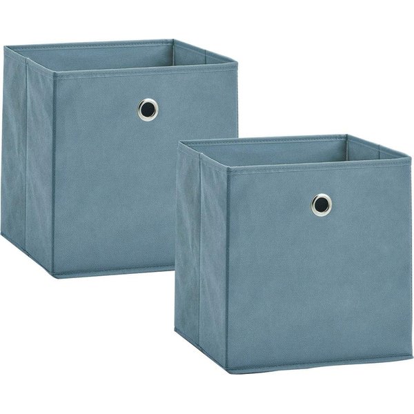 Zeller Present Aufbewahrungsbox (Set, 2 St), faltbar und schnell verstaut