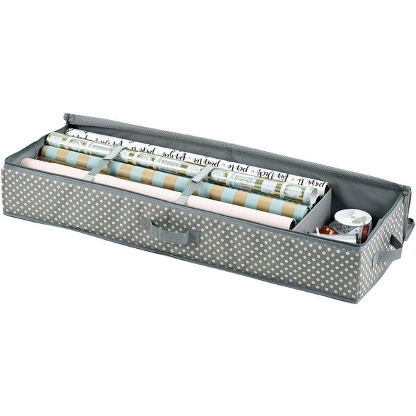 Zeller Present Aufbewahrungsbox, (Geschenkpapier-Organzier), aus Polyester