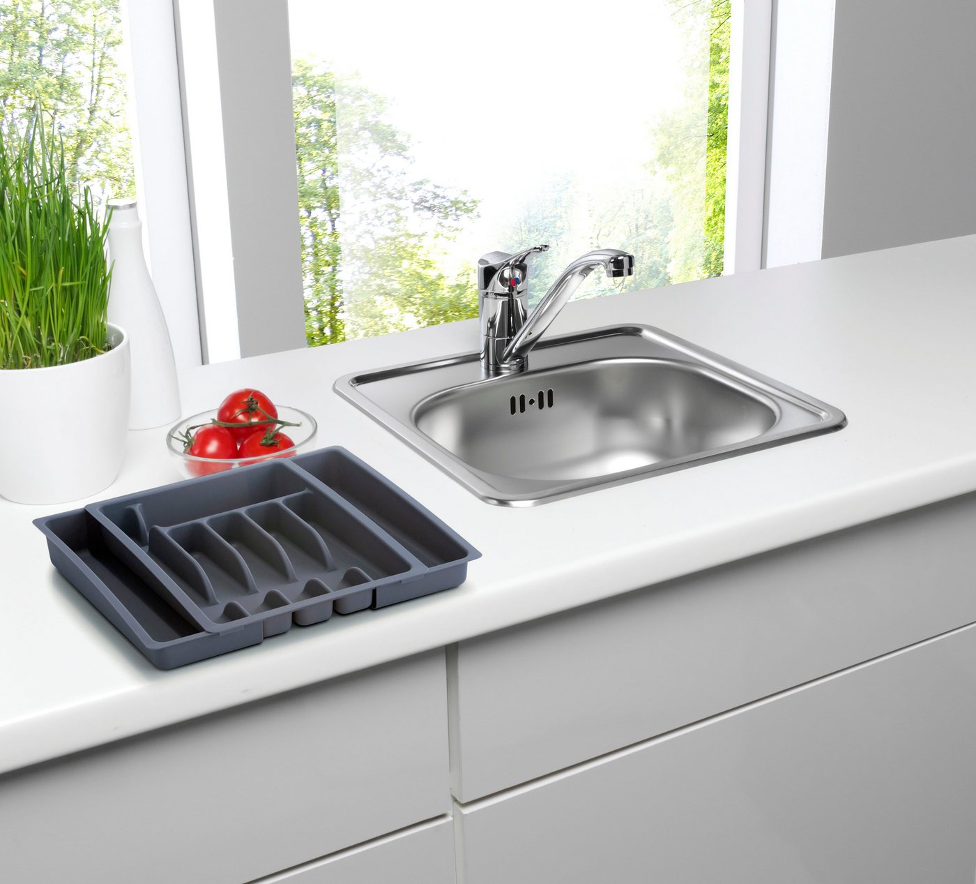 Zeller Present Besteckkasten (1 St), ausziehbar – Bild 2 von 3