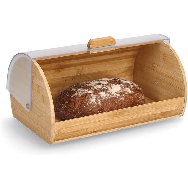 Zeller Present Brotkasten, Bambus, (1-tlg), integrierte Klappfunktion