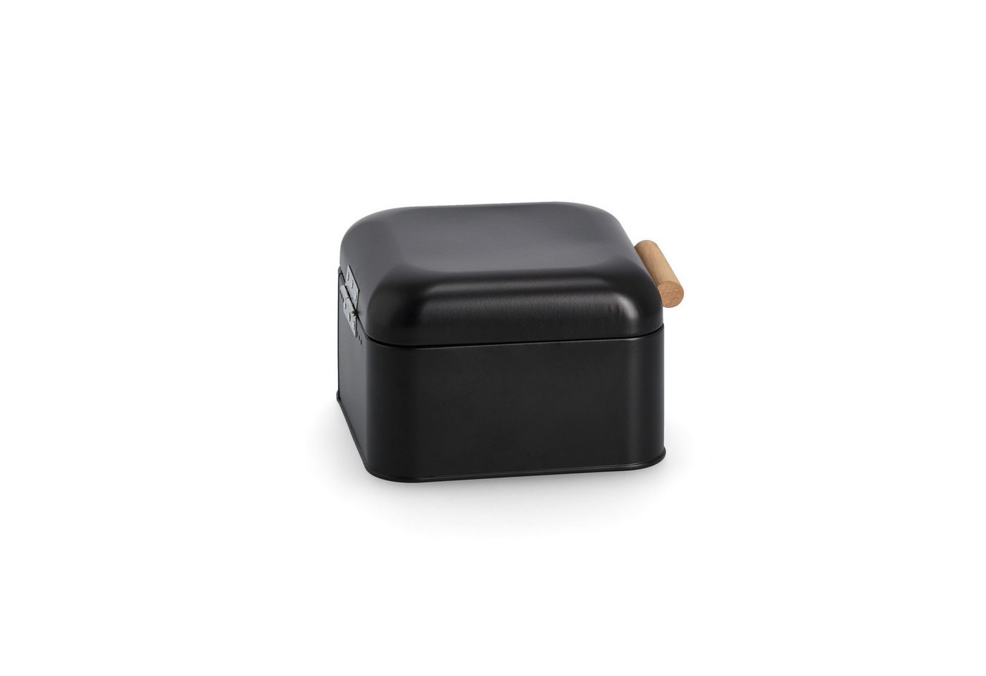 Zeller Present Brotkasten Brotkasten, Metall/Bambus, Bambus, Stahl, (1-tlg), ca. 20x20x13,5 cm – Bild 3 von 5