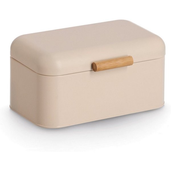 Zeller Present Brotkasten Brotbox, Metall/Bambus, Bambus, Stahl, (1-tlg), ca. 30,5x20,5x15 cm