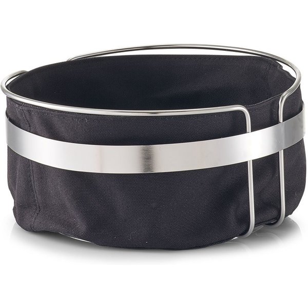 Zeller Present Brotkorb, Baumwolle, Metall, (1-tlg), mit Stofftasche