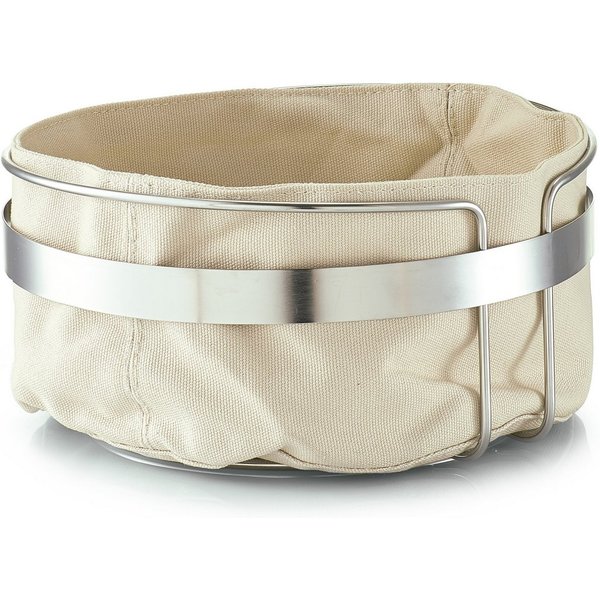 Zeller Present Brotkorb, Baumwolle, Metall, (1-tlg), mit Stofftasche