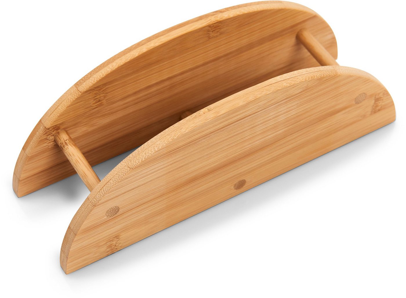 Zeller Present Frühstücksbrett Bamboo, Bambus, (Set, 7-St), oval – Bild 2 von 5
