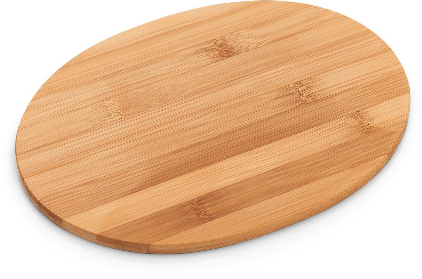Zeller Present Frühstücksbrett Bamboo, Bambus, (Set, 7-St), oval – Bild 3 von 5