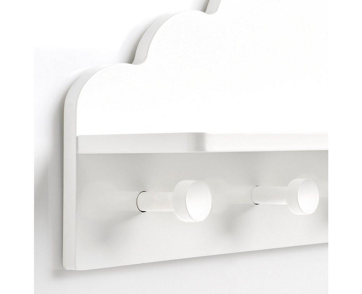 Zeller Present Garderobenleiste Wolke, praktische Wandgarderobe für Kinderjacken im Wolkendesign – Bild 3 von 4