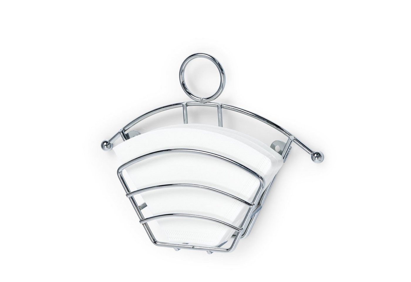 Zeller Present Halter Filtertütenhalter, Metall verchromt – Bild 2 von 3