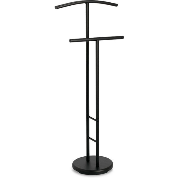 Zeller Present Herrendiener Metall, schwarz, (1 St), standfest, praktisch, zerlegte Lieferung