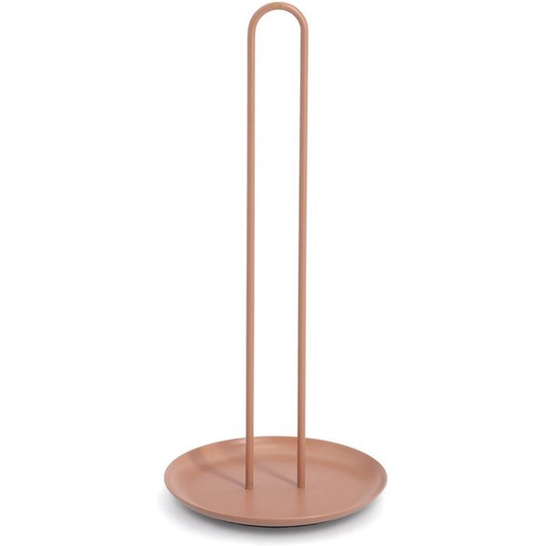 Zeller Present Küchenrollenhalter Mocca, Trendfarbe, standsicher