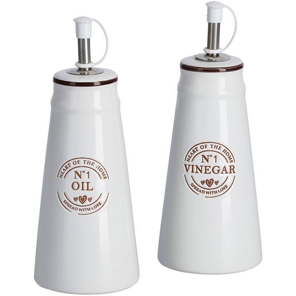 Zeller Present Menage-Set, (Set, 2-tlg), 260 ml, Keramik