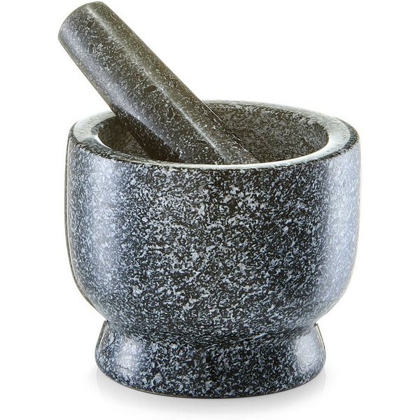 Zeller Present Mörser, (Set, 2-tlg), Granit
