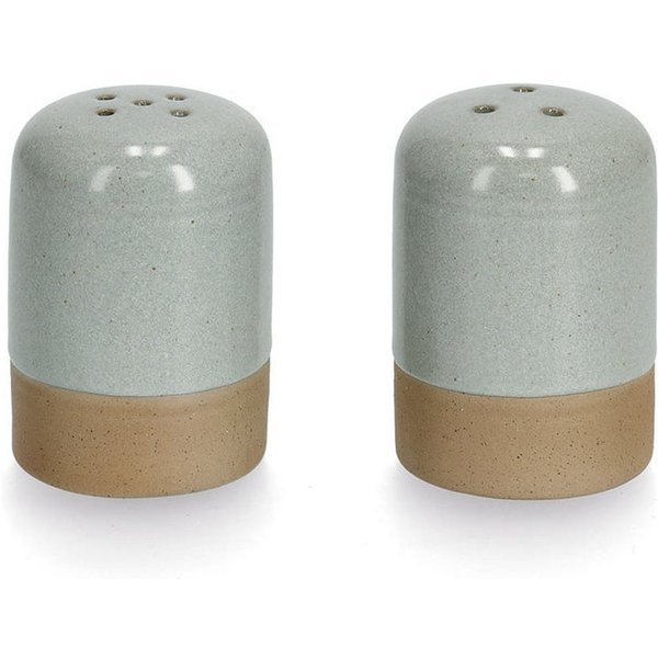 Zeller Present Pfefferstreuer Salz-/-Set, 2-tlg., Steingut