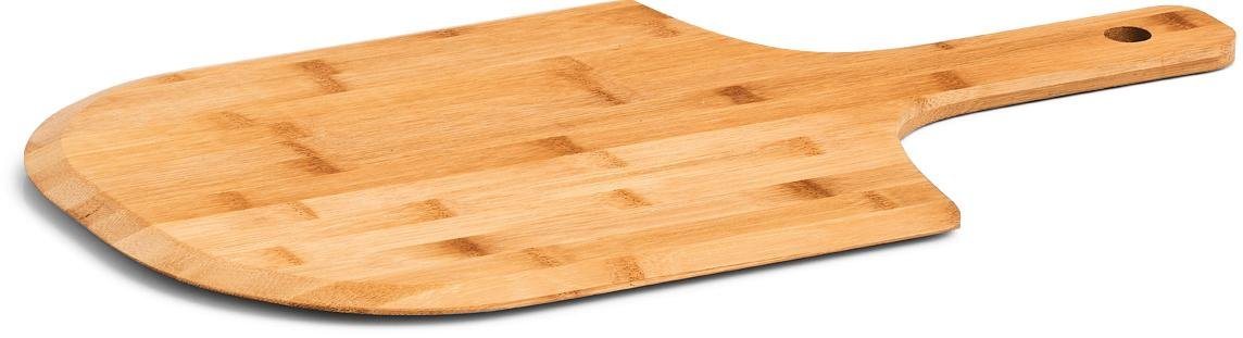 Zeller Present Pizzaschneidebrett Bamboo, Bambus, zum Servieren von Pizza – Bild 3 von 4
