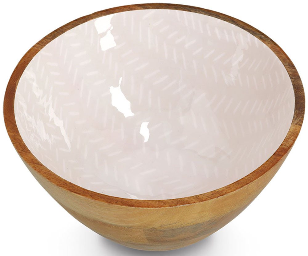 Zeller Present Schale Mangoholz, beige, Massivholz, hochwertiges natürliches Material – Bild 3 von 3