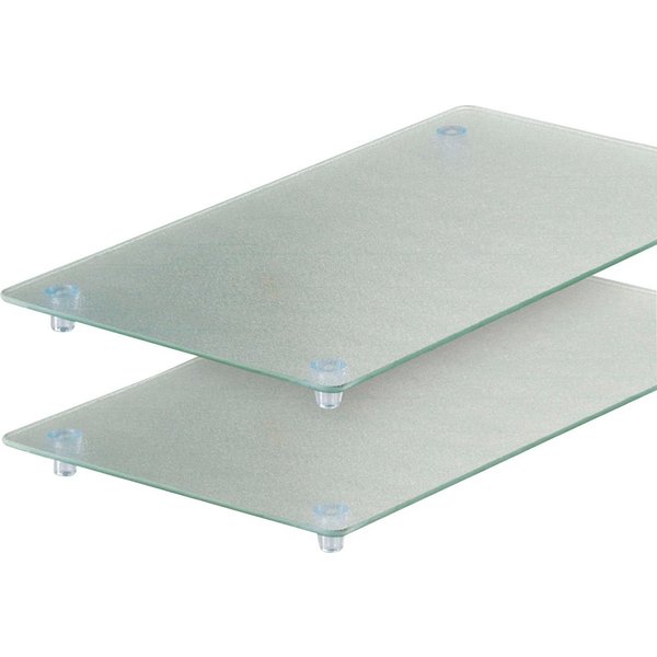 Zeller Present Schneide- und Abdeckplatte, (Set, 2 tlg), aus ESG-Sicherheitsglas hergestellt
