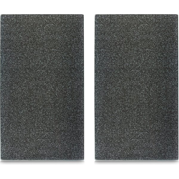 Zeller Present Schneide- und Abdeckplatte Granit, (Set, 2 tlg), mit 6 Elastikfüßen pro Platte