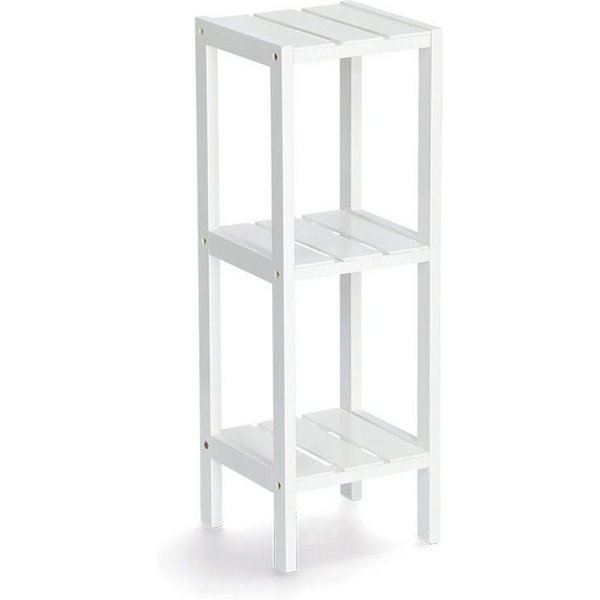 Zeller Present Standregal Standregal m. 3 Ablagen, MDF, weiß, ca. 22 x 22 x 65 cm