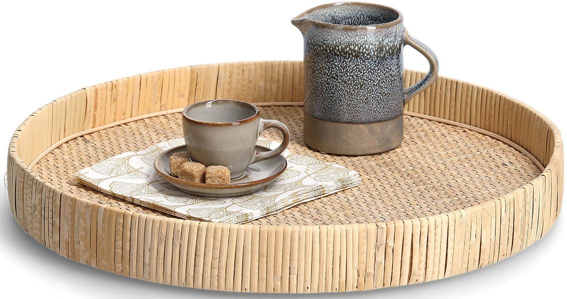 Zeller Present Tablett Nature, Rattan, (1-tlg) – Bild 2 von 3