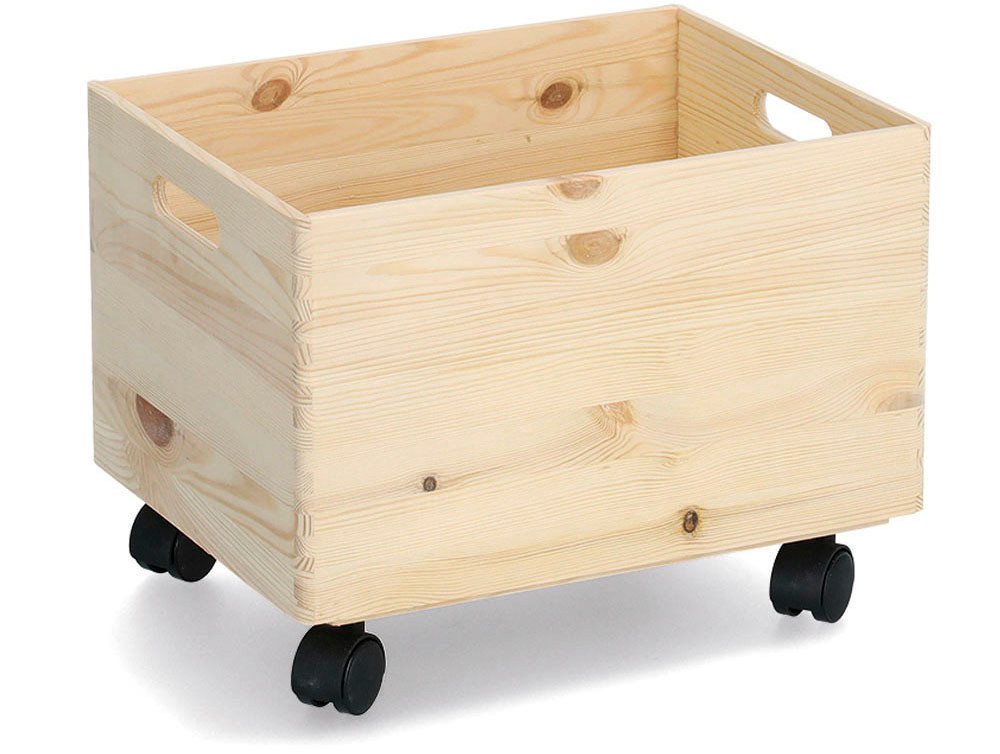 Zeller Present Transportwagen, (Set, 2-St), Kiefernholz, 100% FSC – Bild 5 von 5