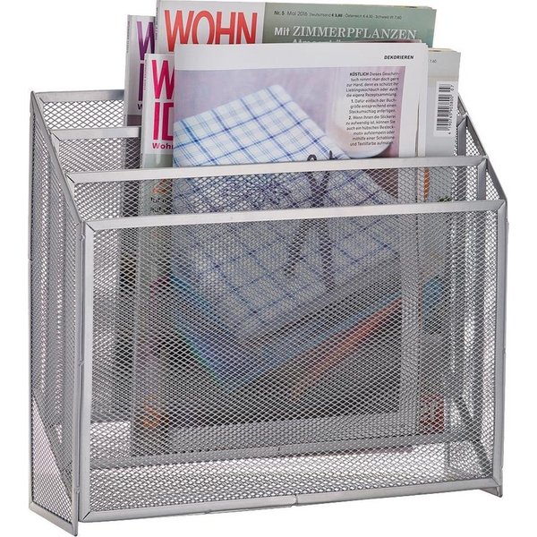 Zeller Present Zeitungsständer Mesh