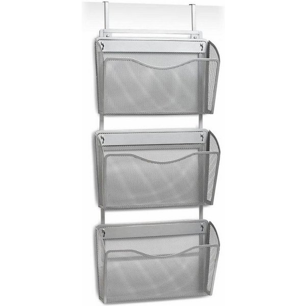 Zeller Present Zeitungsständer Mesh, Wand/Tür-Magazinhalter