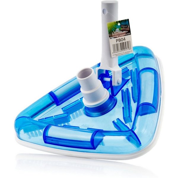Zelsius Poolbürste Poolbürste mit 7 Bürsten, Pool Bodenreiniger für Ø 32 / 38mm Schlauch