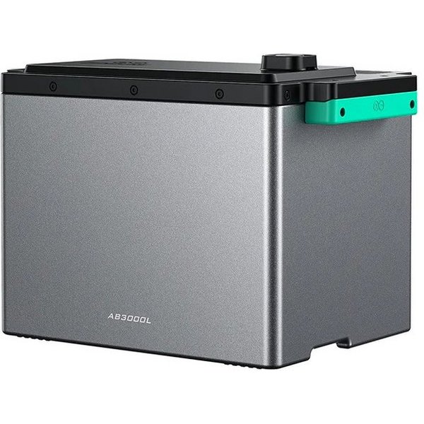 Zendure Zendure SolarFlow AB3000L Speicher für SolarFlow 2400 Pro/AC+ 0% MwSt. Stromspeicher SolarFlow AB3000X 60000 mAh (48 V), Aerosol-Feuerunterdrückungssyst