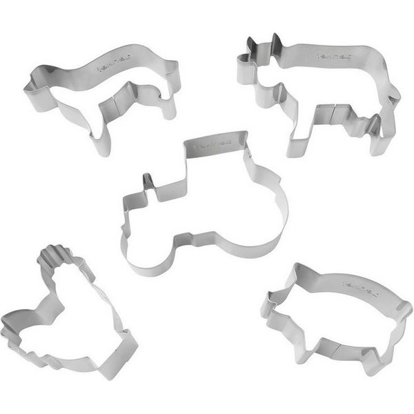 Zenker Ausstechform Ausstecher-Set Bauernhof 5tlg.