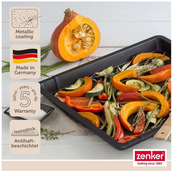 Zenker Backblech Herdbackblech, ausziehbar