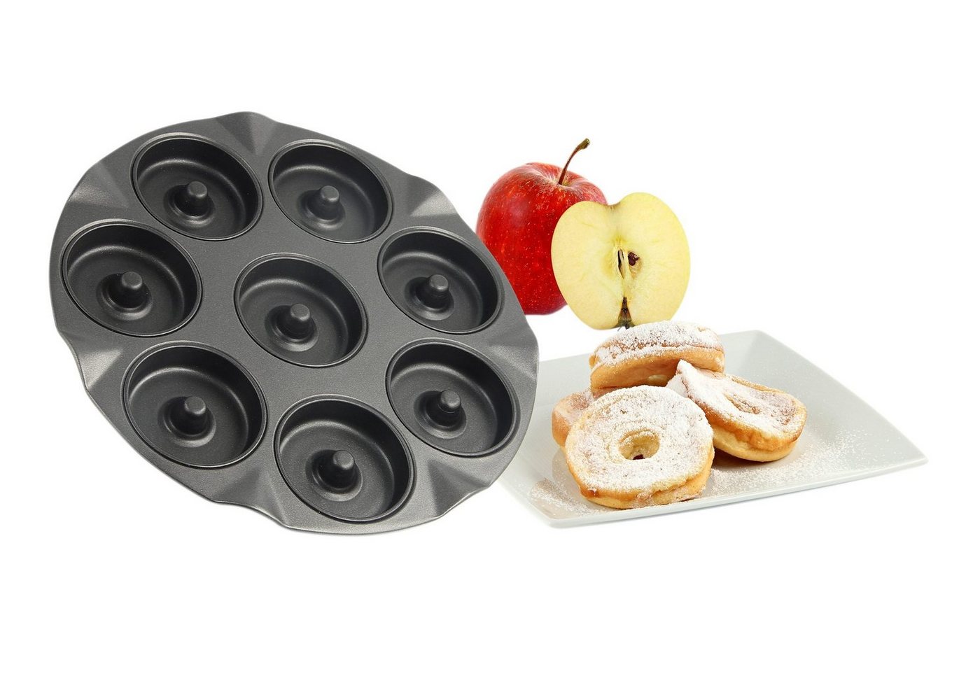 Zenker Obstkuchenform Apfelküchli, antihaftbeschichtet – Bild 3 von 5