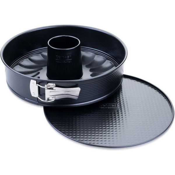 Zenker Springform mit Flach- und Rohrboden, Kuchenform, Backform