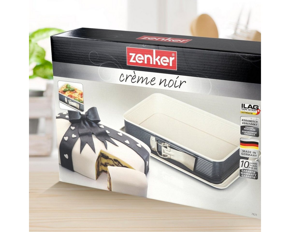 Zenker Springform Rechteckige Springform mit Auslaufschutz – Bild 2 von 2