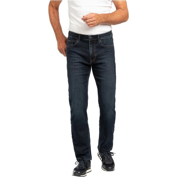 Zerberus 5-Pocket-Hose mit Dehnbund Extra bequemer Jogginghose-Jeans-Mix