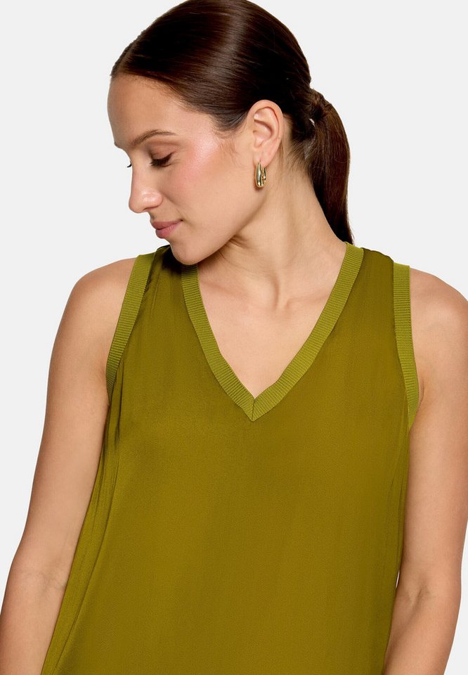 Zero Blusentop Damen mit V-Ausschnitt – Bild 4 von 5