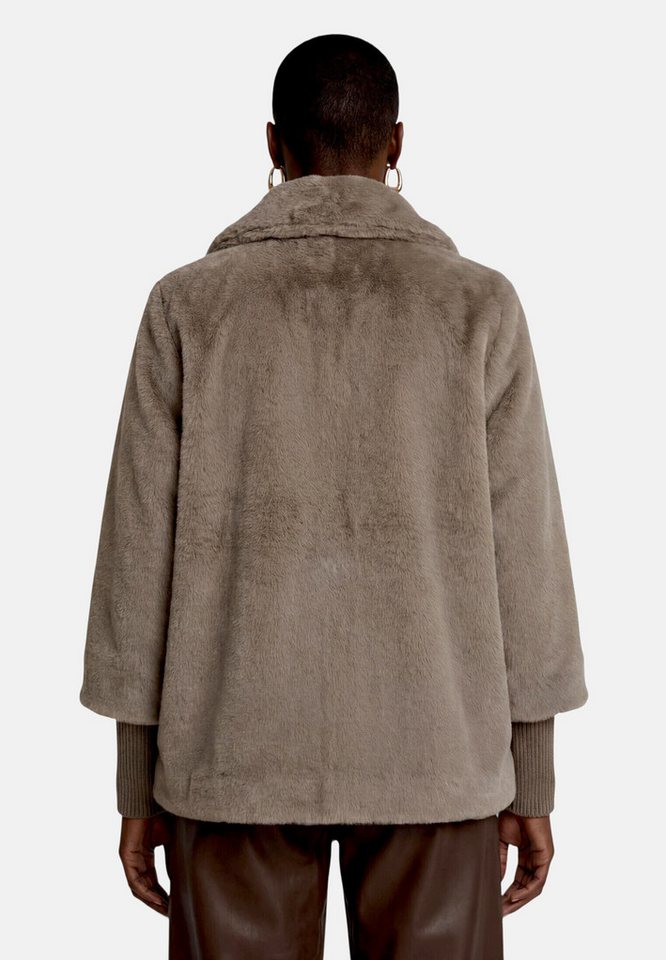 Zero Fellimitatjacke Damen – Bild 3 von 5