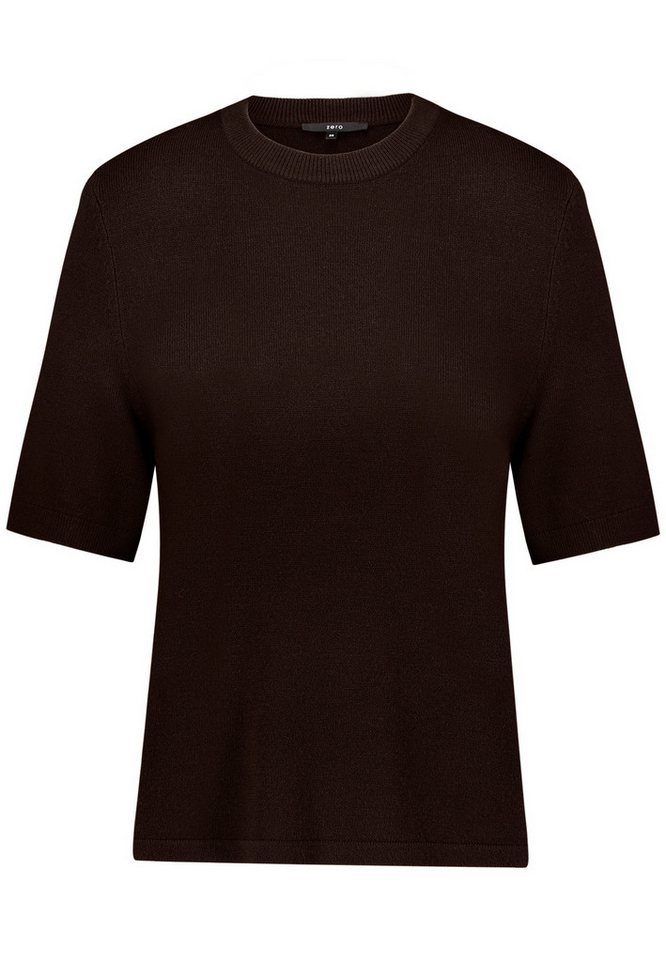 Zero Kurzarmshirt Damen kurzarm (1-tlg) Material – Bild 5 von 5