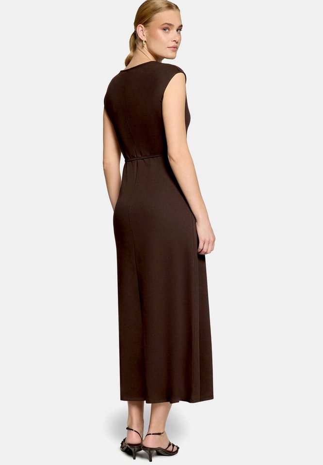 Zero Maxikleid Damen mit Gürtel Material – Bild 3 von 5