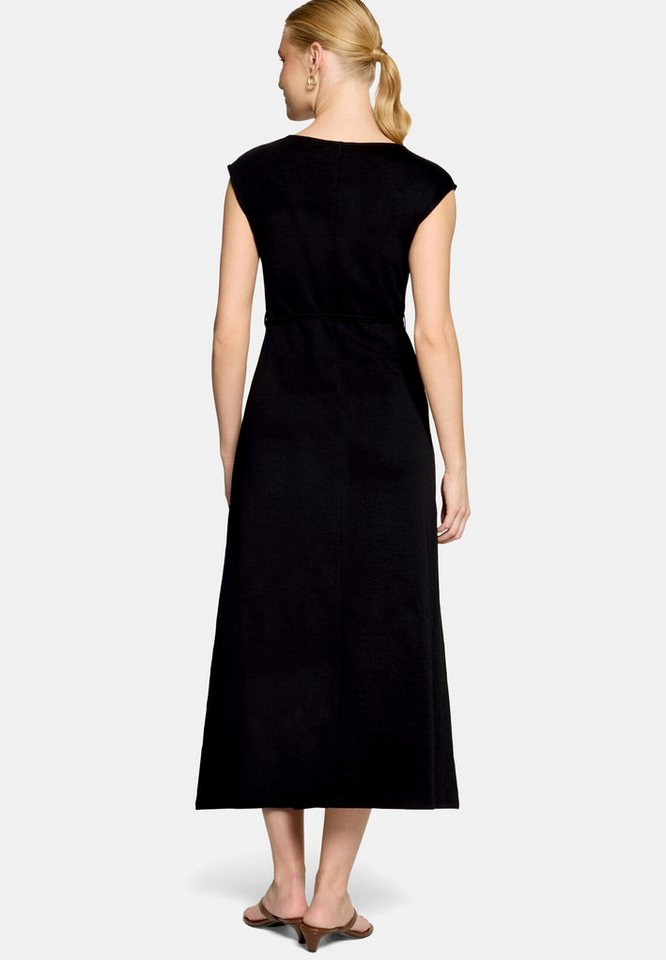 Zero Maxikleid Damen mit Gürtel Material – Bild 3 von 5