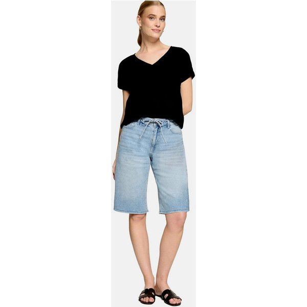 Zero Schlupfbluse Damen kurzarm