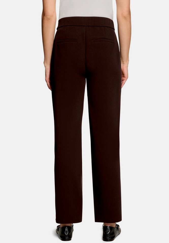 Zero Stoffhose Damen mit weitem Bein Struktur – Bild 3 von 5