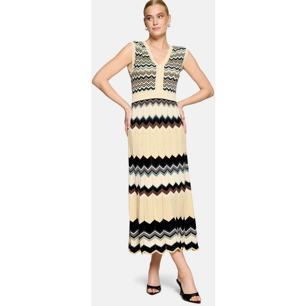 Zero Strickkleid Damen mit Lurexfaden Material